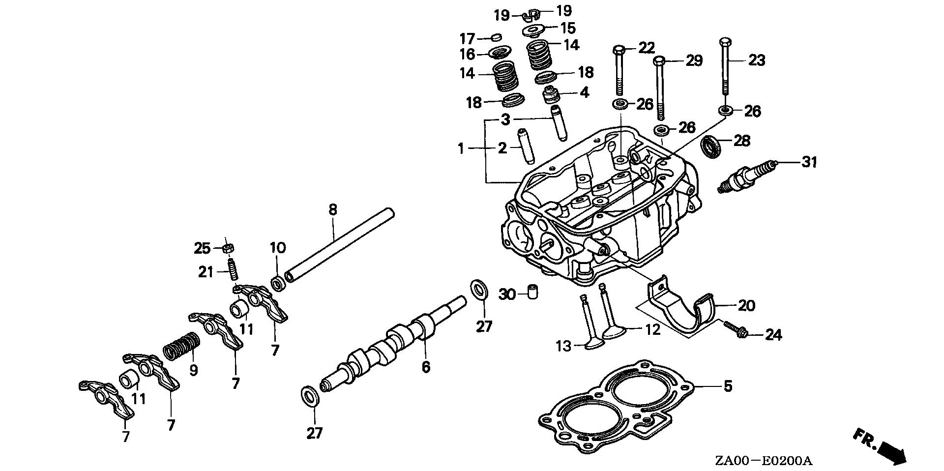 Parts for Engines GX GX360 GX360K1 DD GA01-1100001-1399999 Parts for Engines GX GX360 GX360K1 DD GA01-1100001-1399999